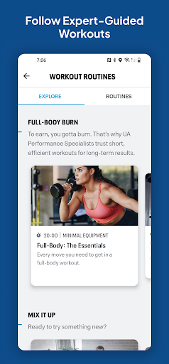 Map My Fitness Workout Tracker ekran görüntüsü