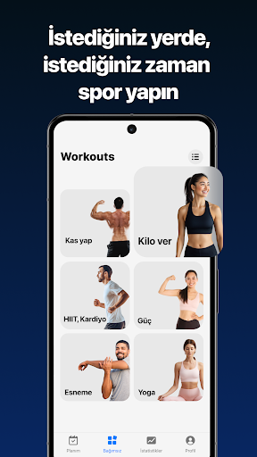 Fitify: Evde egzersiz programı ekran görüntüsü