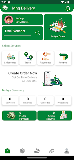 Mng Delivery Services ekran görüntüsü