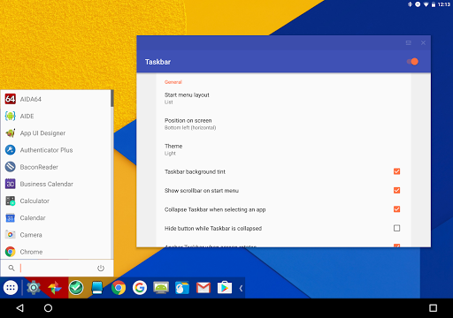 Taskbar (Donate Version) ekran görüntüsü