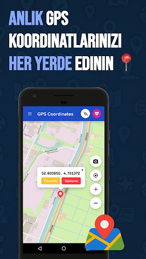 GPS Koordinat Takipçisi ekran görüntüsü