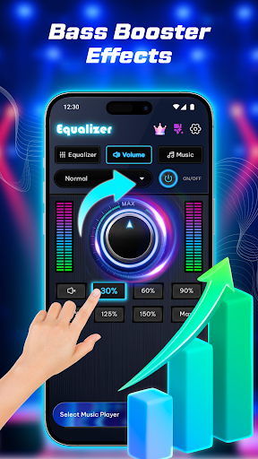 Equalizer, Bass Boost & Volume ekran görüntüsü