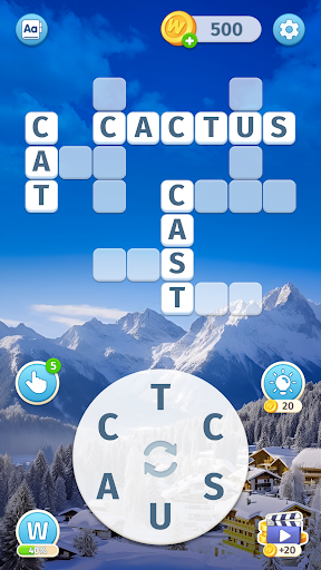 Sky Words: Relax Puzzle Games ekran görüntüsü