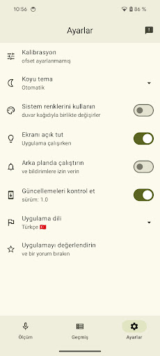Gürültü Ölçer ekran görüntüsü