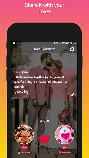 Love Counter - Days in Love ekran görüntüsü