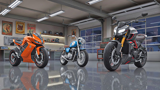 Highway Bike Rider 3D ekran görüntüsü