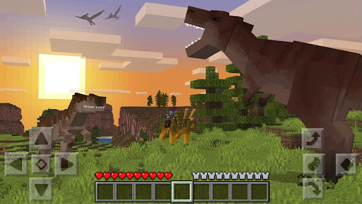 Dinosaur mods for Minecraft PE ekran görüntüsü