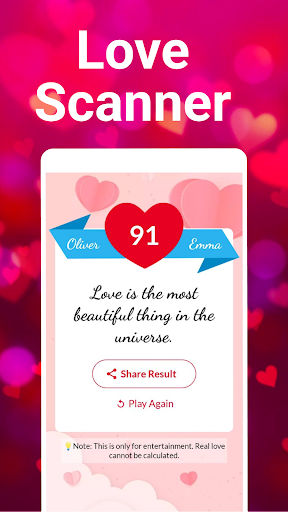 Love tester: Real Love Tests ekran görüntüsü