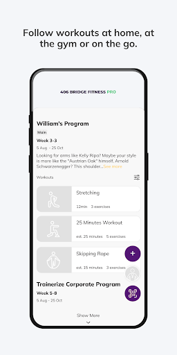406 Bridge Fitness Pro ekran görüntüsü