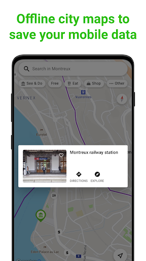 Montreux Tour Guide:SmartGuide ekran görüntüsü