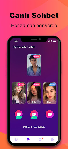 Aura - Video Sohbet ekran görüntüsü