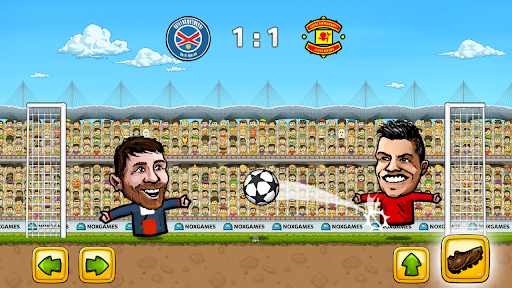Puppet Soccer: Champs League ekran görüntüsü