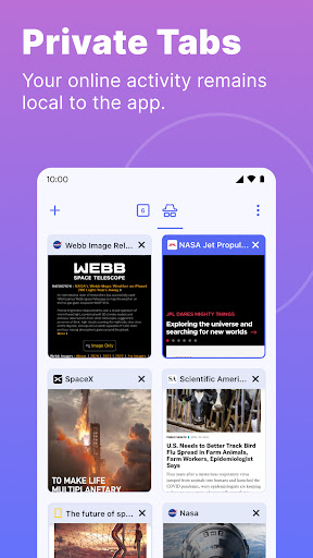 Startpage ekran görüntüsü