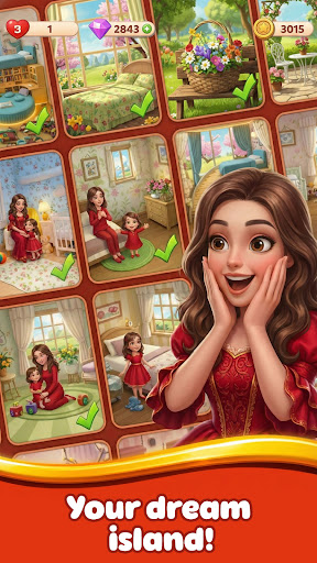 Match Island: Merge and Puzzle ekran görüntüsü