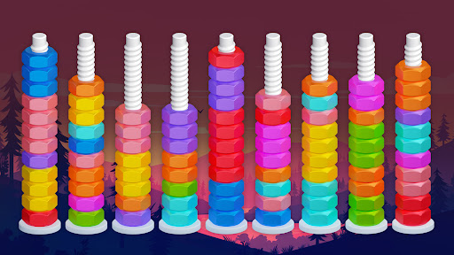 Nut Puzzle - Nut Sort Games ekran görüntüsü