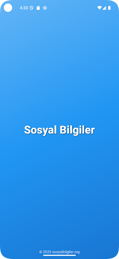Sosyal Bilgiler ekran görüntüsü