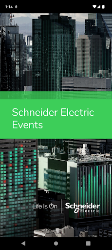 Schneider Electric Events ekran görüntüsü