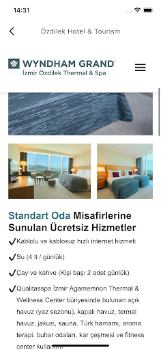 Özdilek Hotel & Tourism ekran görüntüsü