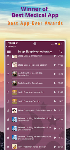 Deep Sleep Hypnotherapy ekran görüntüsü
