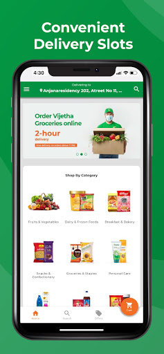Vijetha Live - Online Grocery ekran görüntüsü