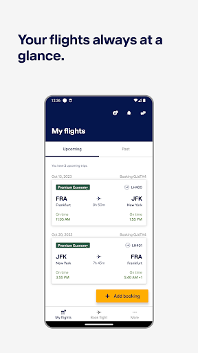 Lufthansa ekran görüntüsü
