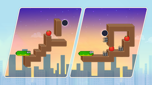 Snake Puzzle: Slither to Eat ekran görüntüsü