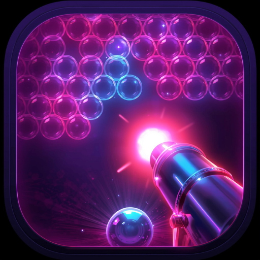 Neon Bubble Clash