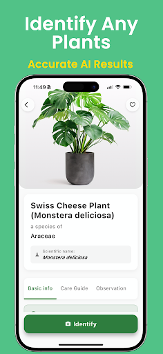 Plant Identifier & Flower ID ekran görüntüsü