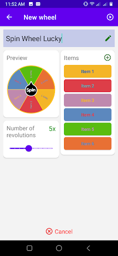 Spin Wheel Lucky ekran görüntüsü