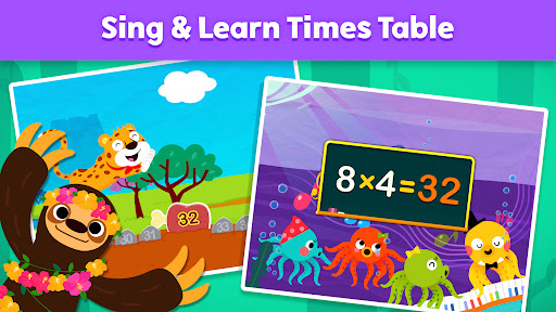 Pinkfong Fun Times Tables: Kid ekran görüntüsü
