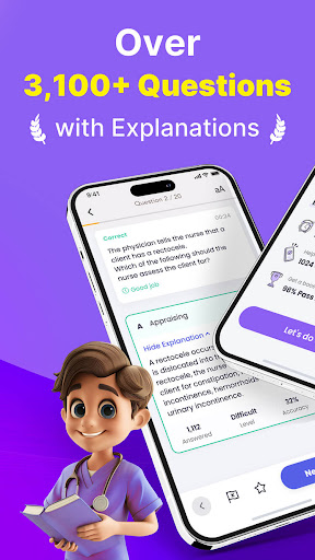 NCLEX RN & PN Test Prep 2026 ekran görüntüsü