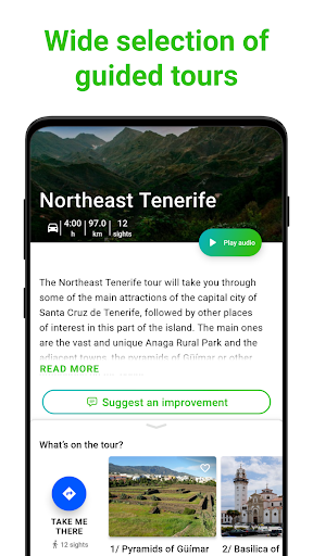 Tenerife Tour Guide:SmartGuide ekran görüntüsü
