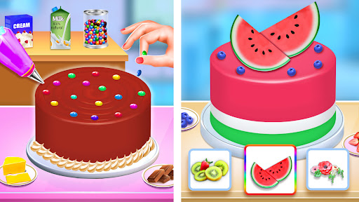 Birthday Cake Maker: Cake Game ekran görüntüsü