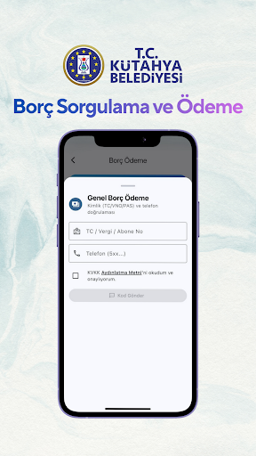 Kütahya Belediyesi Uygulaması ekran görüntüsü