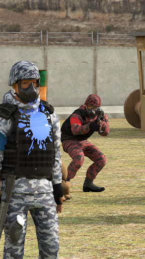 Paintball Attack 3D: Color War ekran görüntüsü