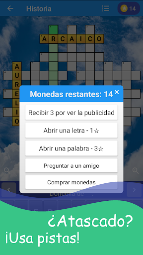 Crucigrama en español ekran görüntüsü