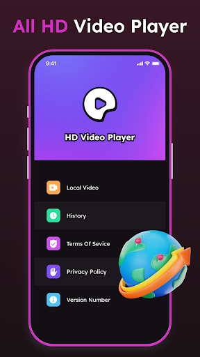 All HD Video Player-All Format ekran görüntüsü