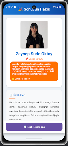 Manifest Fan Testi ekran görüntüsü