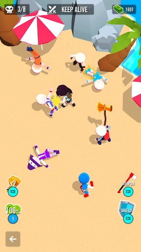Stick Fighter - Battle Royale ekran görüntüsü