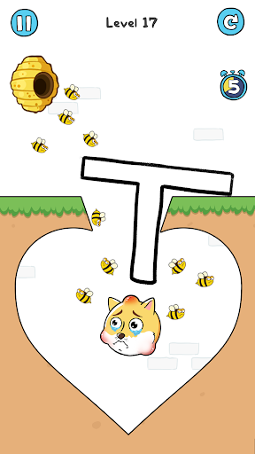 Doge Rescue: Draw To Save ekran görüntüsü