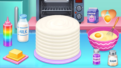Cake Maker Cake Cooking Games ekran görüntüsü