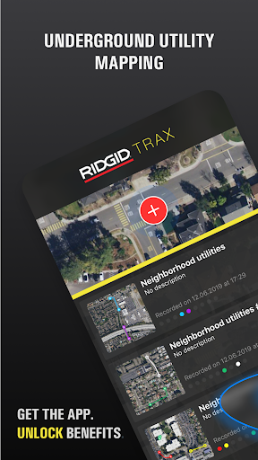 RIDGID Trax ekran görüntüsü