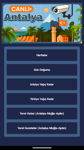 Antalya Canlı Kameralar ekran görüntüsü