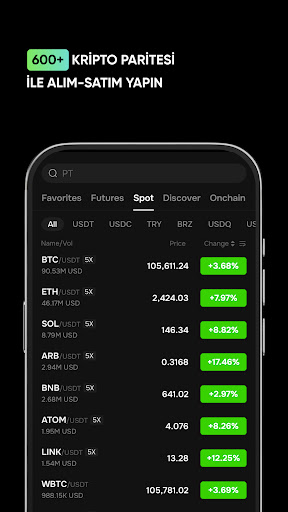 Phemex: Bitcoin ve Kripto Al ekran görüntüsü