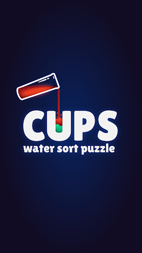 Cups - Water Sort Puzzle ekran görüntüsü