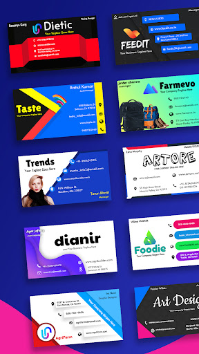 Business Card Maker Pro ekran görüntüsü
