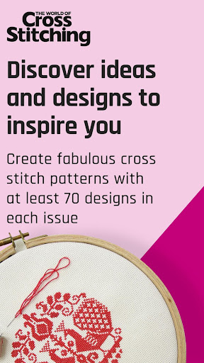 The World of Cross Stitching ekran görüntüsü