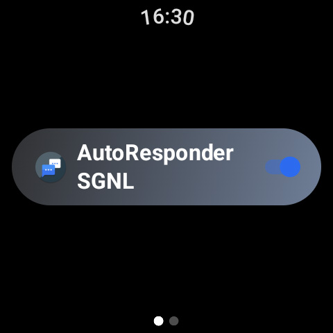 AutoResponder for Signal ekran görüntüsü