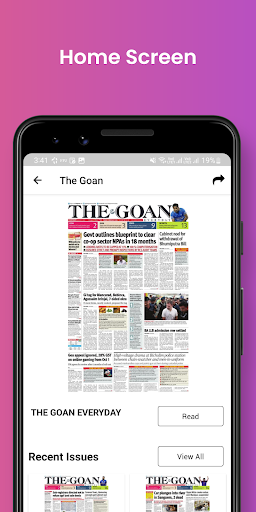 The Goan E-Paper ekran görüntüsü