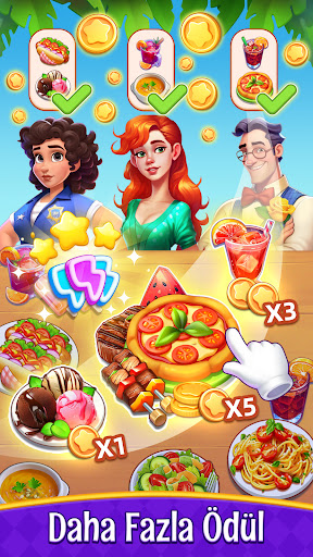 Merge Diner - Yemek oyunları ekran görüntüsü